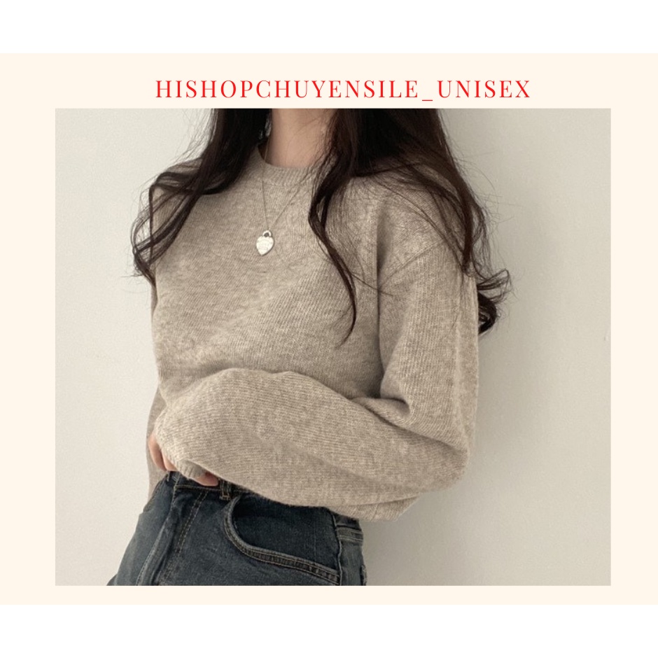 Áo len tăm - Chất len tăm mỏng - Dành cho người dưới 55kg