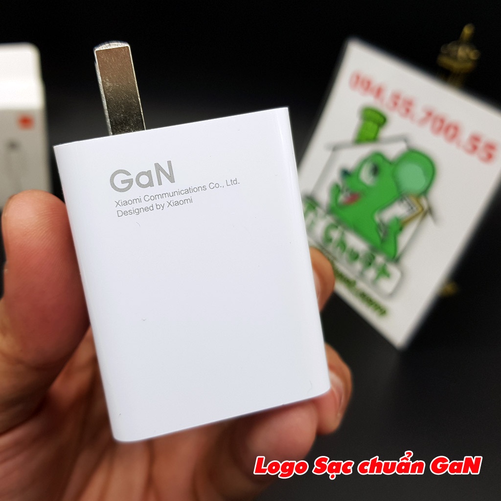 [FULLBOX Ảnh Thật] Bộ Sạc Nhanh Xiaomi 55W GaN Mi Turbo Charge ZIN Chính Hãng