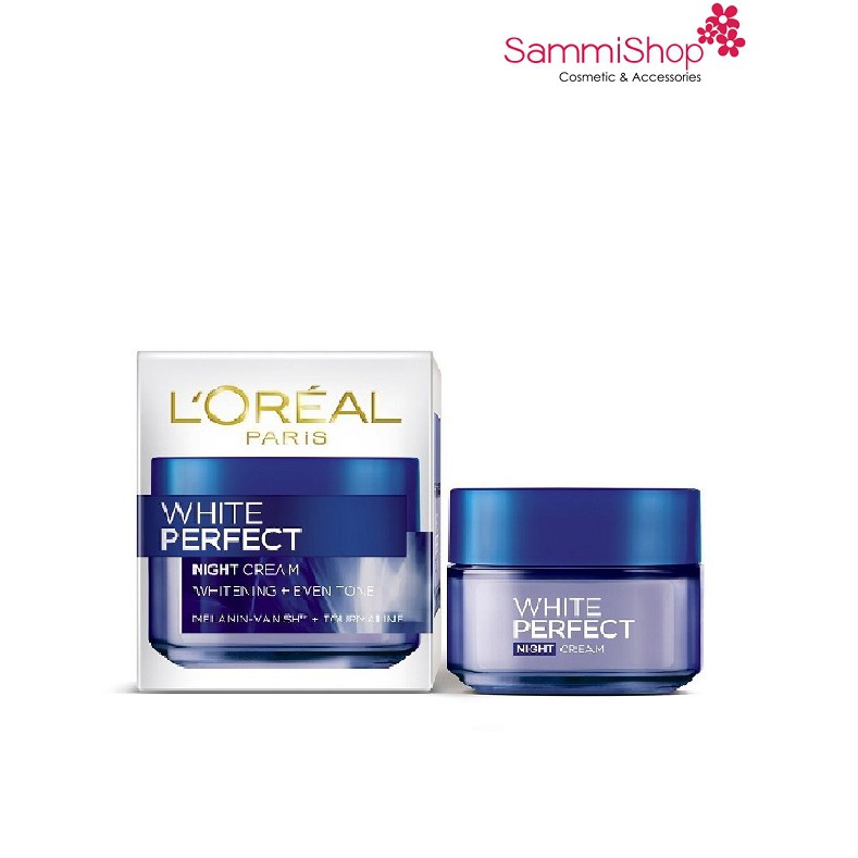 Kem Dưỡng Ban Đêm Sáng Da L'Oréal White Perfect Night Cream