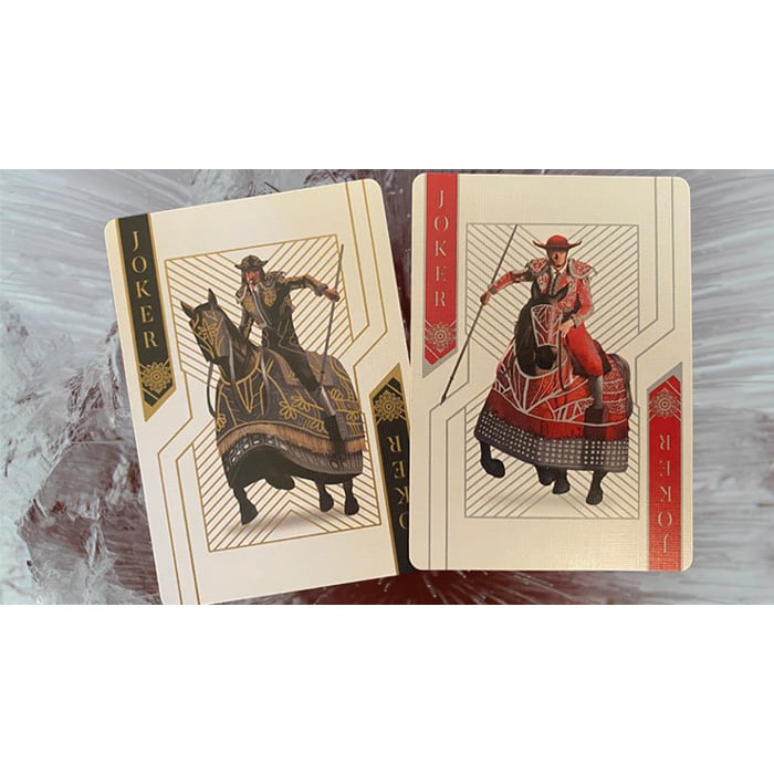 Bài tây ảo thuật chính hãng từ Mỹ : Bicycle Matador (Black) Playing Cards