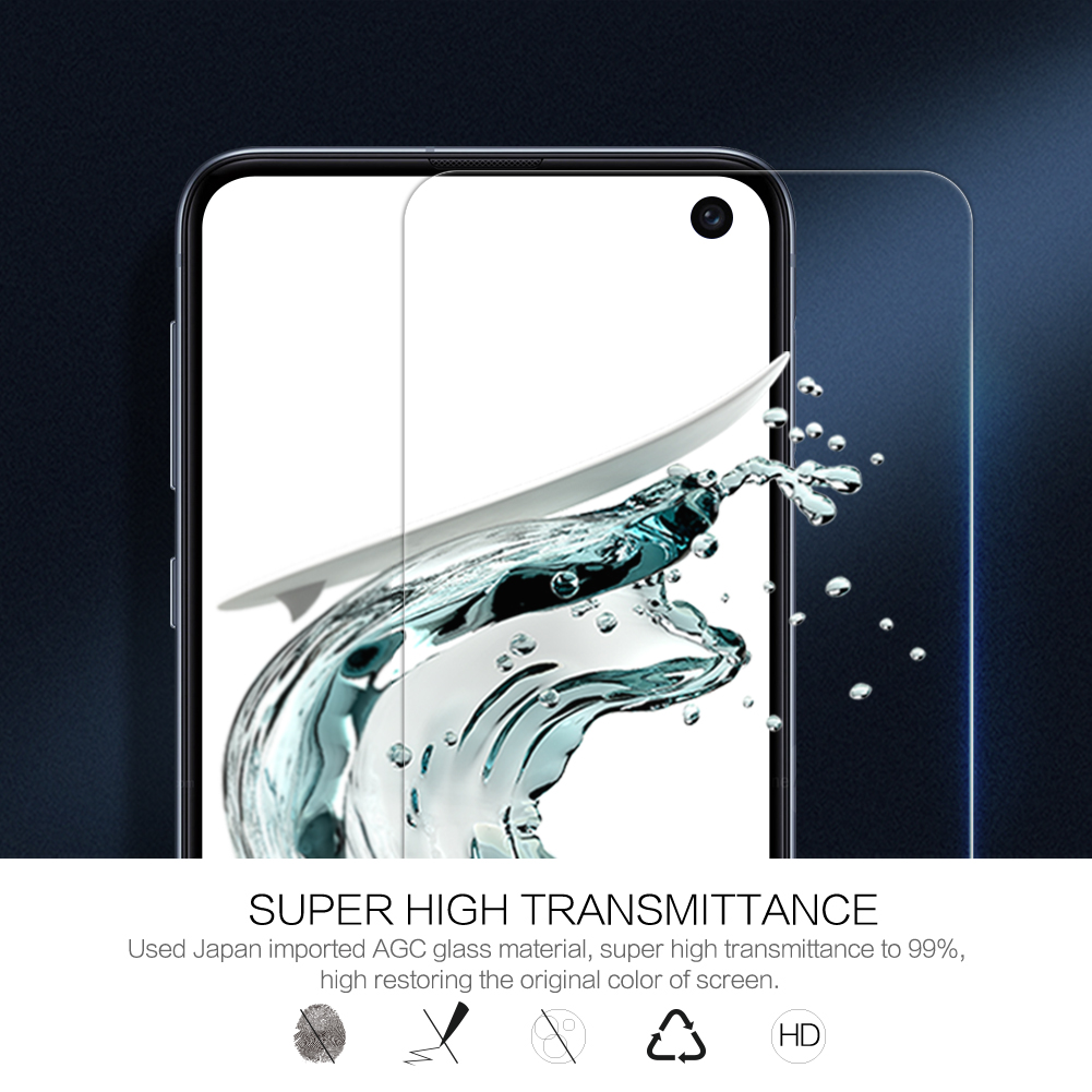 Kính Cường Lực Nillkin Lớp H + Pro Mỏng 0.2mm Độ Cứng 9h Trong Suốt Bảo Vệ Màn Hình Chống Nổ Cho Samsung Galaxy S10e