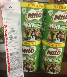 (Kèm bill) sữa milo Úc 1kg