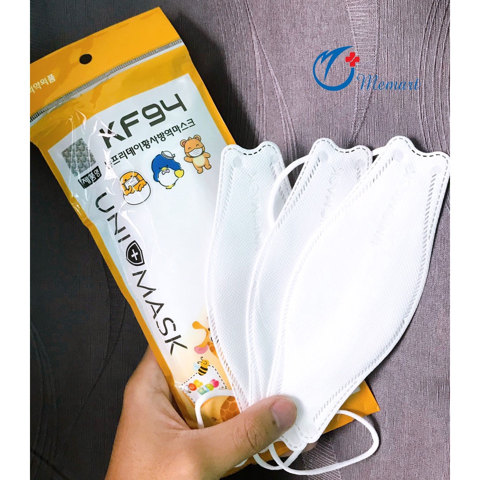 Khẩu Trang KF94 UNIMASK Chính Hãng (trẻ em, người lớn, bé sơ sinh)