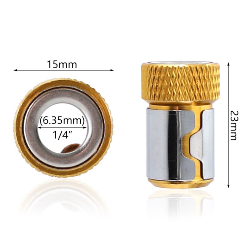 Vòng từ tính gắn đầu tua vít nam châm 1 / 4 &quot;6.35mm chuyên dụng cho máy khoan điện Philips