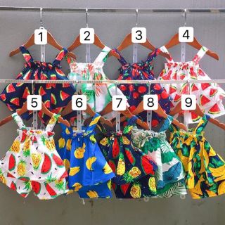 Bộ Lanh 2 Dây Bé Gái 9-25kg