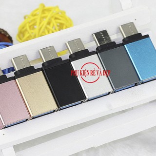 Đầu chuyển đổi OTG Type C (Từ USB sang Type C)