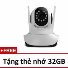 Camera IP Wifi không dây Keye HD 720 xoay 360 độ xoay ngang dọc trên điện thoại + tặng kèm thẻ 32g