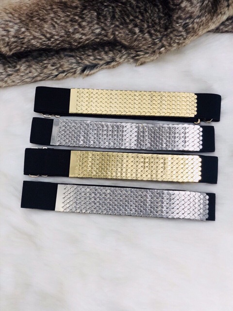 Đai váy vảy cá 3cm dài 18cm