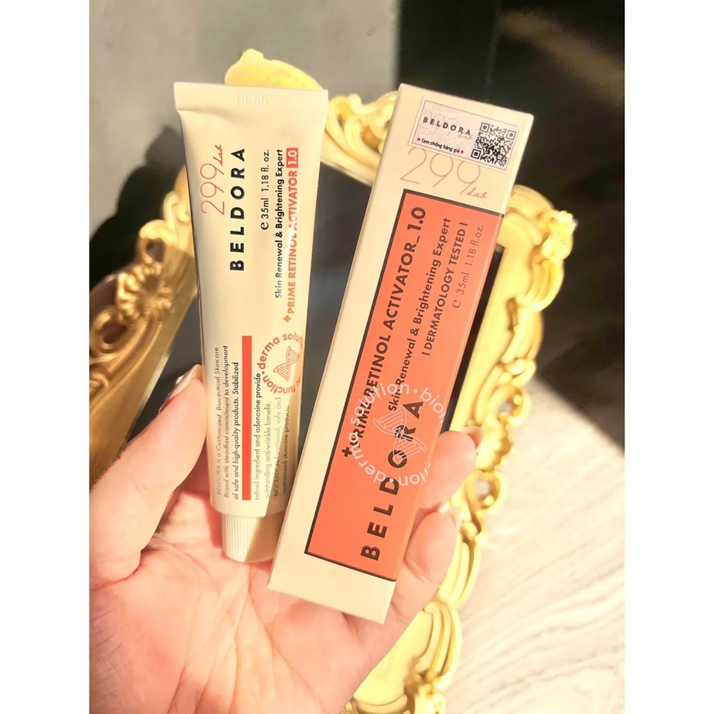 Kem Dưỡng Retinol Giảm Mụn Ẩn, Tái Sinh Làn Da Beldora 299 Skin Renewal &amp; Brightening Expert 1.0 35ml