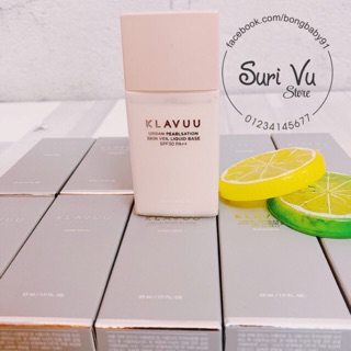 [ KLAVUU NEW ] KEM LÓT NGỌC TRAI CHỐNG NẮNG SPF 30PA ++