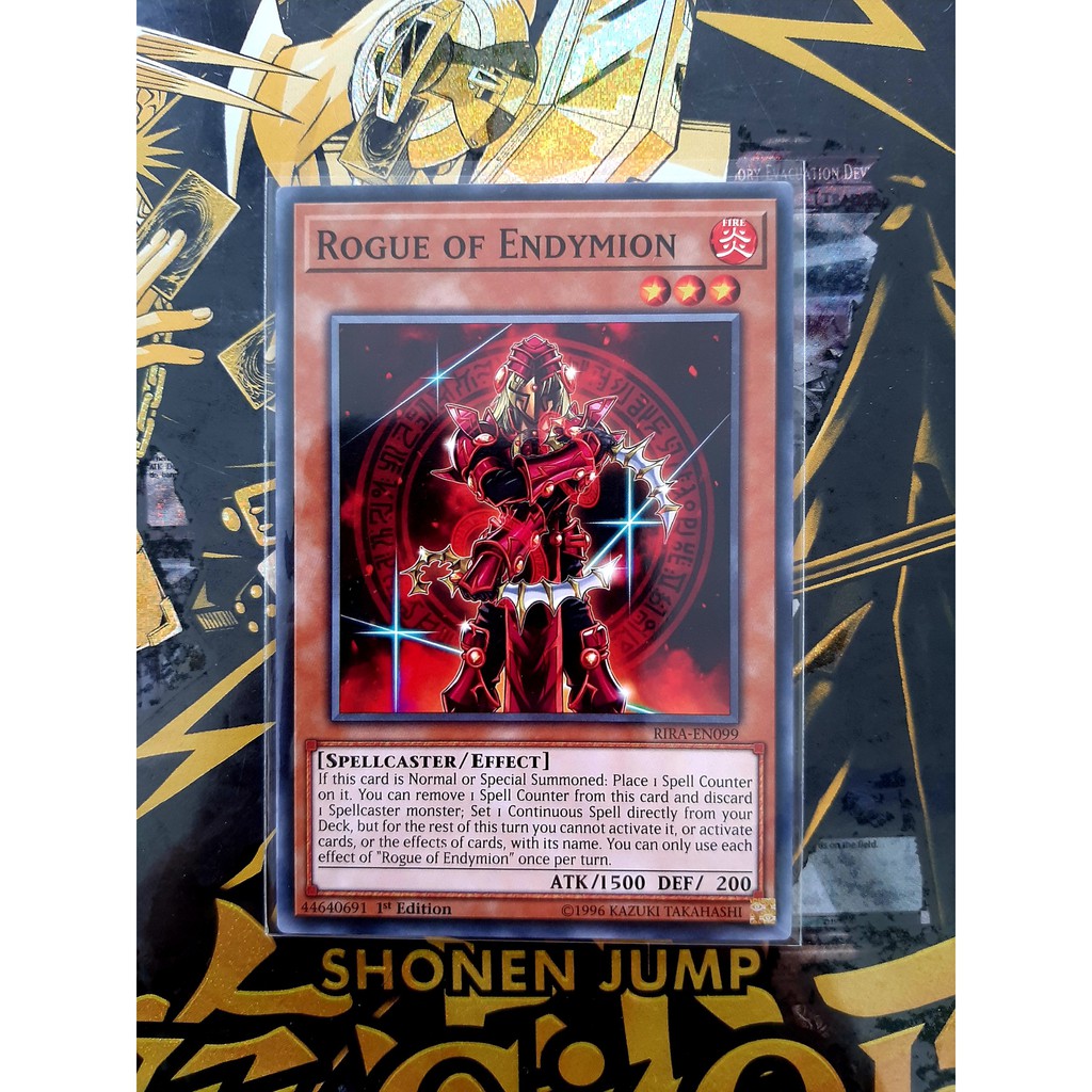 THẺ BÀI YUGIOH MINT 90% - Rogue of Endymion - RIRA-EN099 - Common 1st Edition