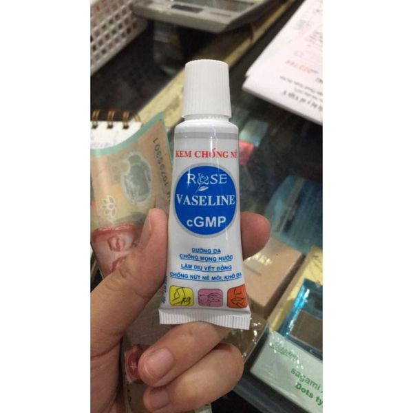 KEM DƯỠNG DA VASELINE ROSE 10G TK. PHARCO-MP