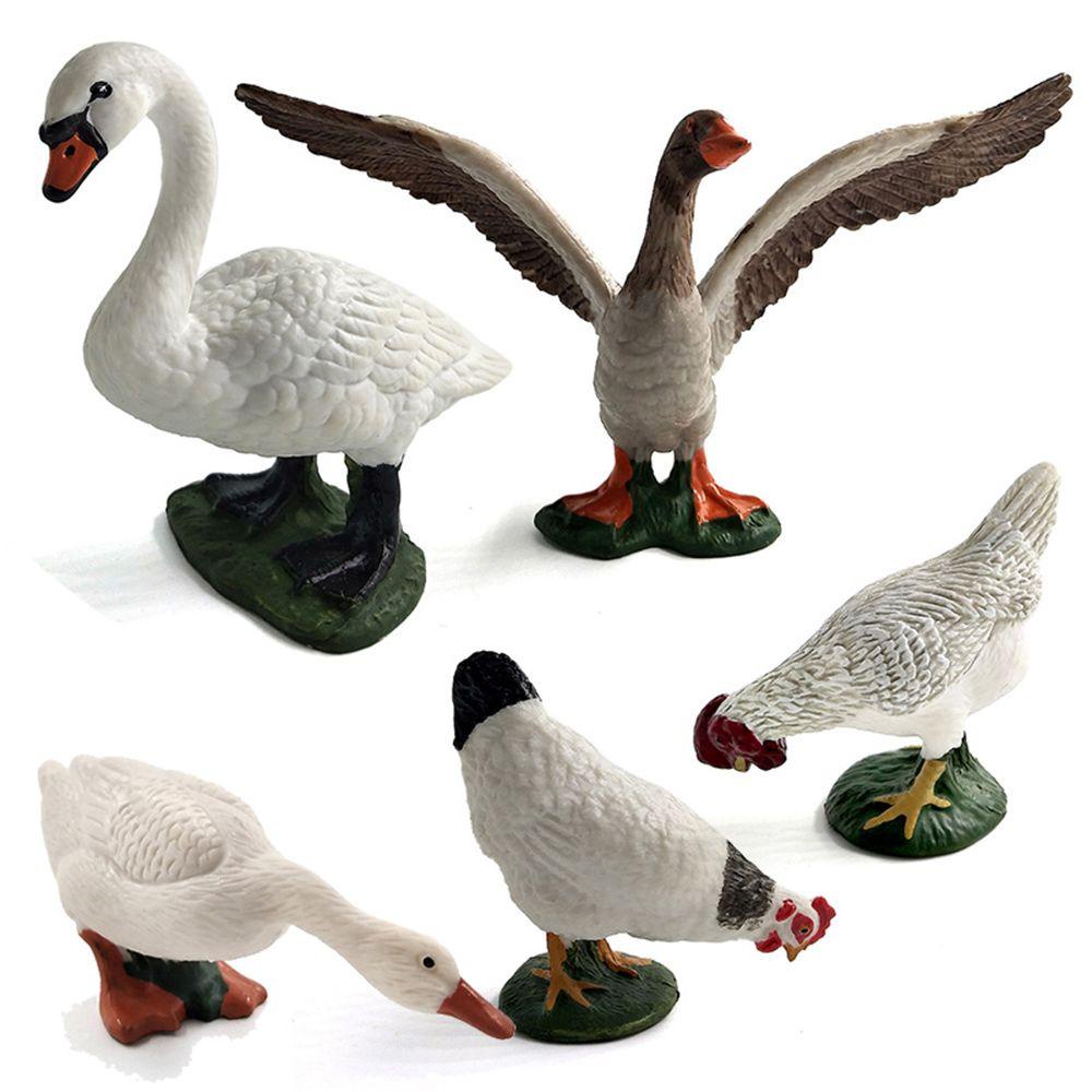Mô Hình Gà Vịt / Vịt Mini Trang Trí Nhà Cửa