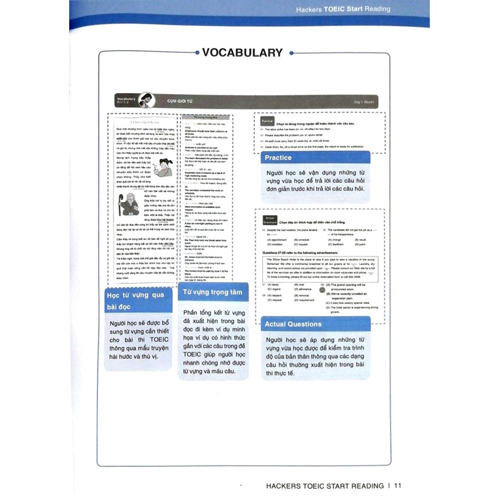 Sách - Hackers Toeic Start Reading (30 Phút tự học TOEIC mỗi ngày)
