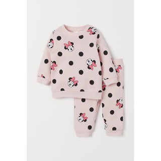 Bộ nỉ minmie h&m sz 6/9m form to