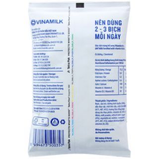 Sữa tiệt trùng Vinamilk bịch 220ml