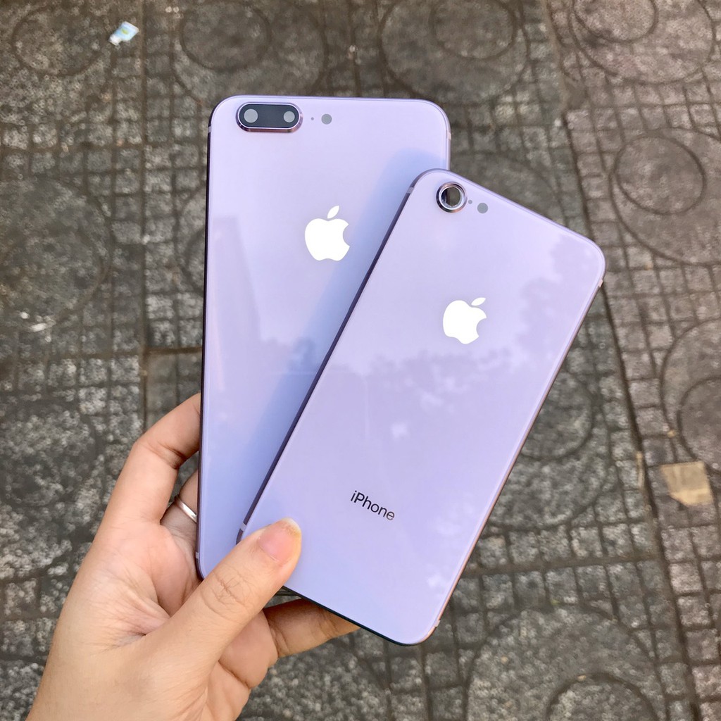 Vỏ độ iPhone 6 6S lên 8 / độ 6 Plus 6S Plus lên 8 Plus tím pastel, xanh mint iPhone 11