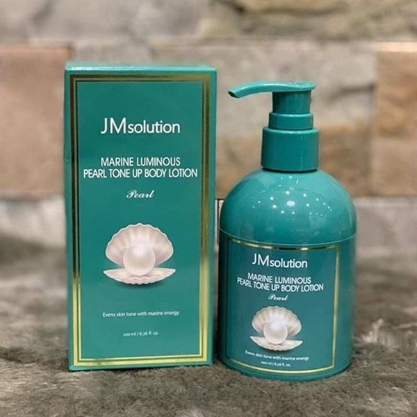 Dưỡng Thể JMsolution Marine Luminous Pearl Tone Up Body Lotion