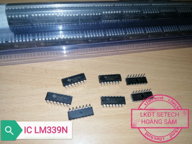 LM339 IC tương tự Comparator(so sánh) chân cắm,chân dán