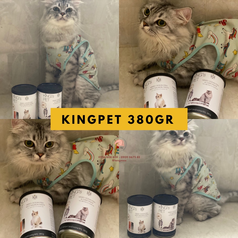Pate King Pet dành cho mèo 380gr
