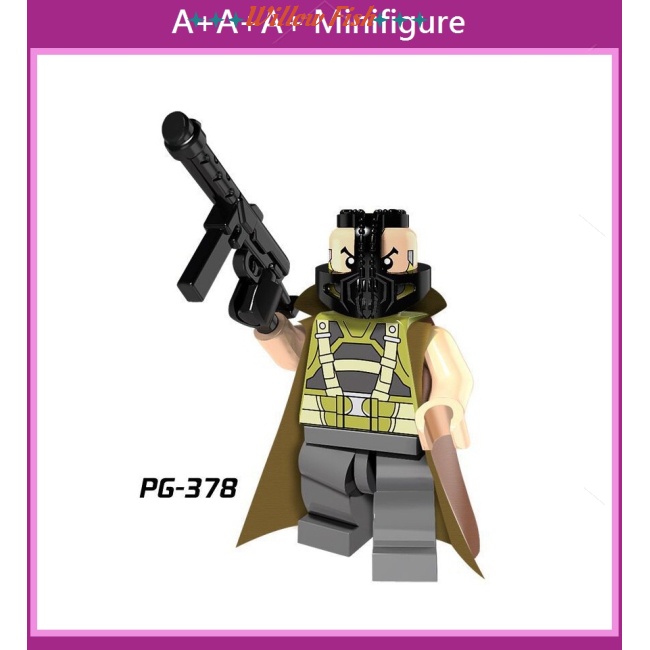 Mô Hình Lego Mini Pg8093 Siêu Anh Hùng Bain Wolverine Deadpool Đội Us Team