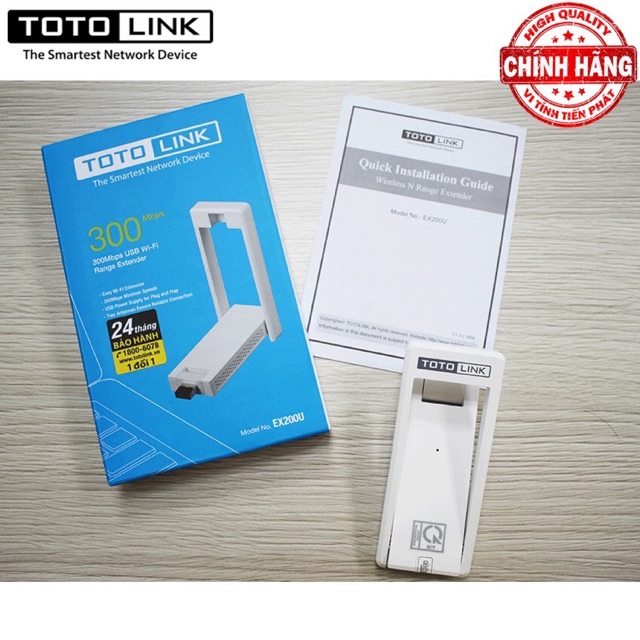Kích Wifi Nhỏ Gọn Rất Mạnh Totolink Ex200U Thế Hệ Mới | BigBuy360 - bigbuy360.vn