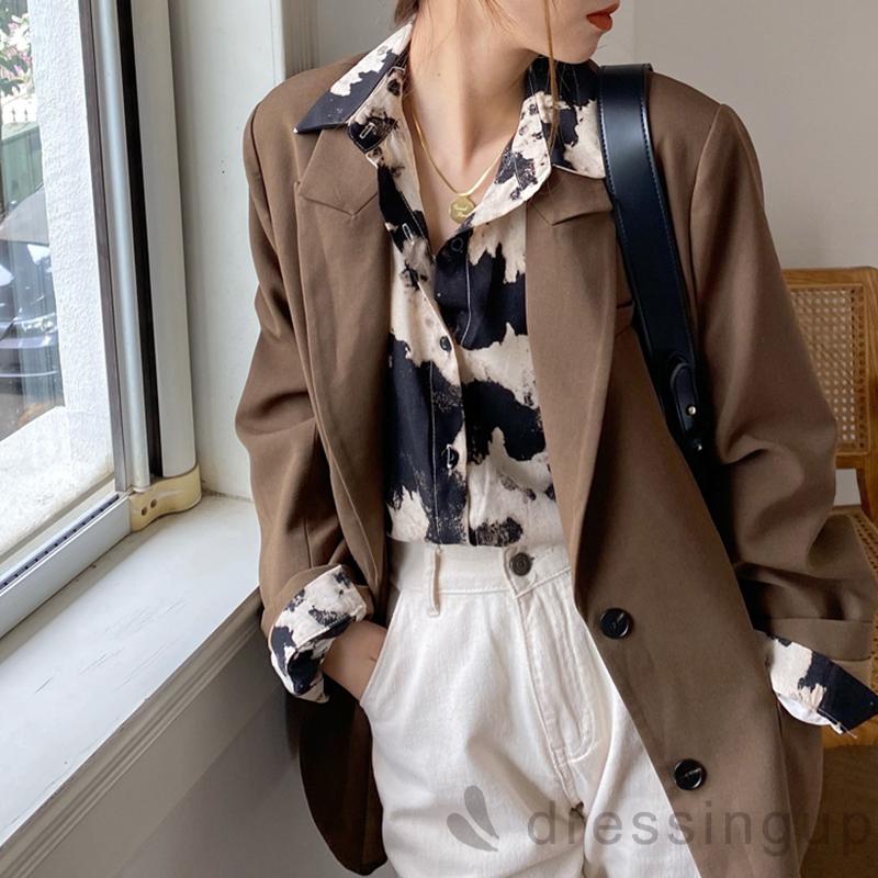 Áo Nữ Tay Dài Kiểu Rộng Thời Trang Cá Tính | BigBuy360 - bigbuy360.vn