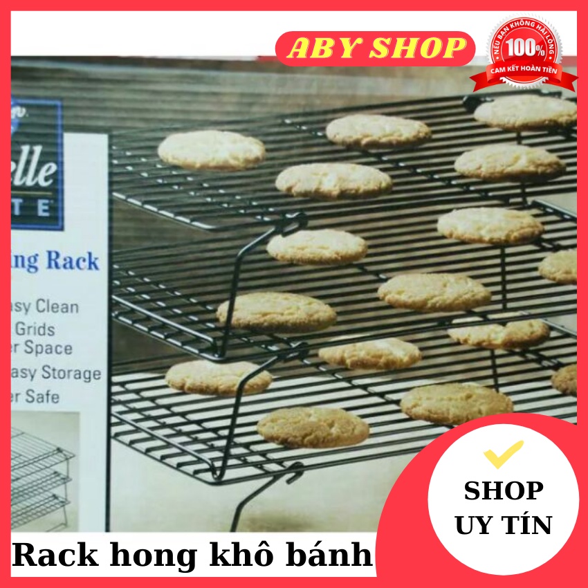 Rack hong khô bánh ⚡ LOẠI TỐT ⚡ rack dùng để hong nguội bánh, nhanh tiện