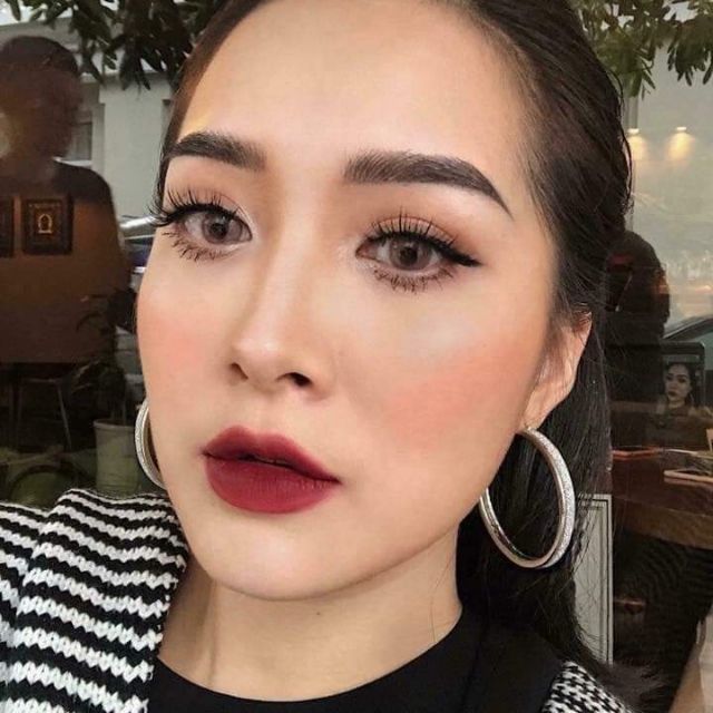 SON KIKO 318 BURGUNDY MÀU ĐỎ TÍM RƯỢU