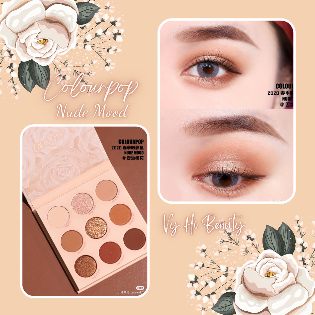 Bảng mắt Colourpop Nude Mood