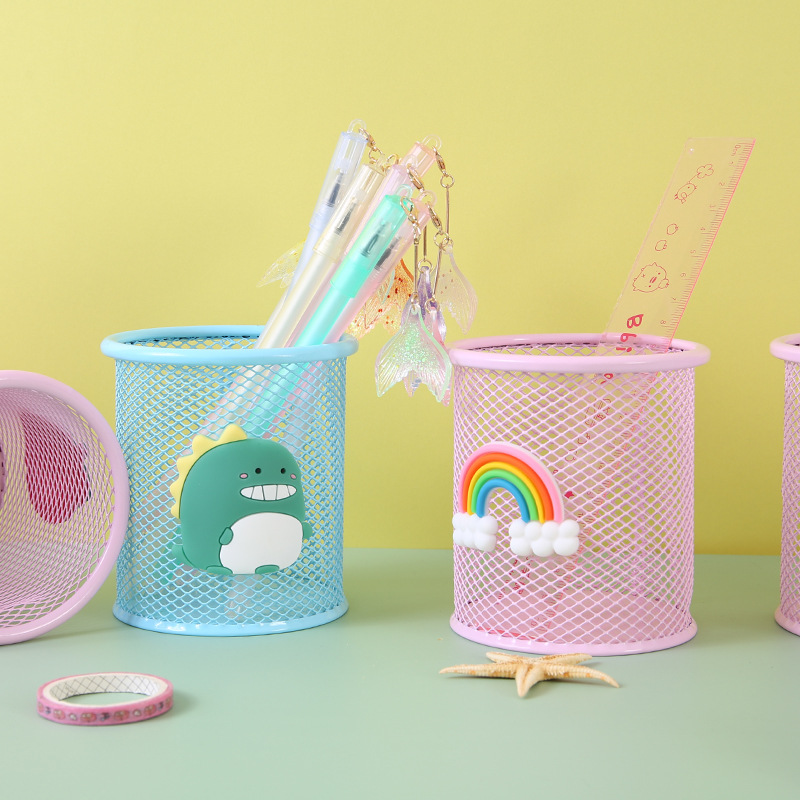 Hộp đựng bút đa năng để bàn họa tiết hoạt hình xinh xắn