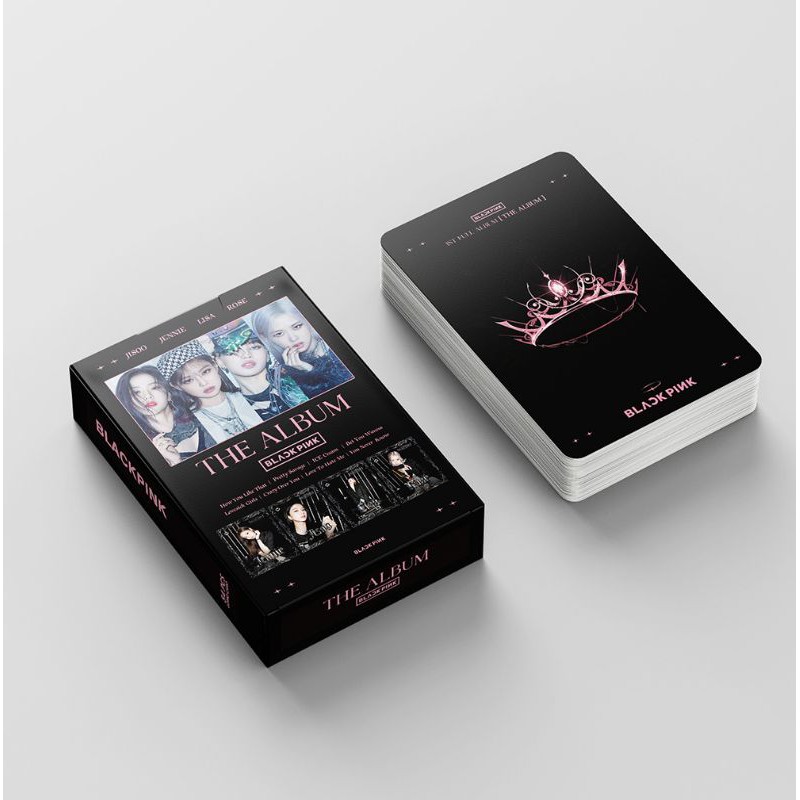 Hộp 54 Ảnh Lomo Card Nhóm Nhạc Blackpink Thẻ