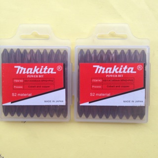 bộ 2 hộp mũi bắn vít Makita