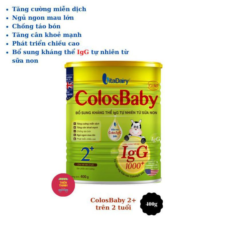 Sữa colosbaby gold 2+ 800g