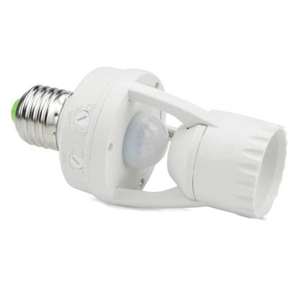 Đuôi Đèn Led E27 Có Cảm Biến Hồng Ngoại