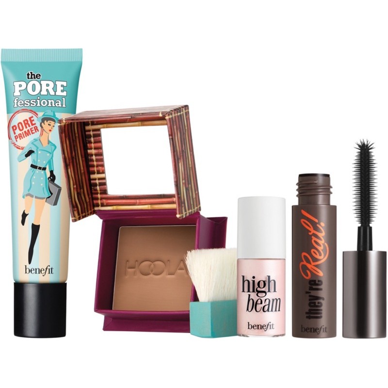 Benefit - Bộ Sản Phẩm Trang Điểm Make Up Benefit Prime to Glow