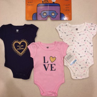 Body cotton bé gái (3-6 và 6-9 tháng)