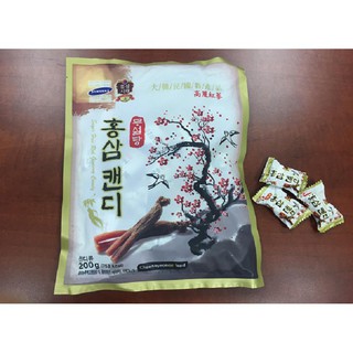 KẸO SÂM KHÔNG ĐƯỜNG HÀN QUỐC 200G