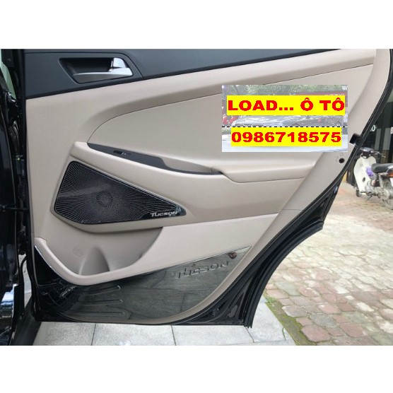 Ốp Tapli Cánh Cửa, Màng Loa Xe Hyundai Tucson 2012-2018 Mẫu Titan Cao Cấp