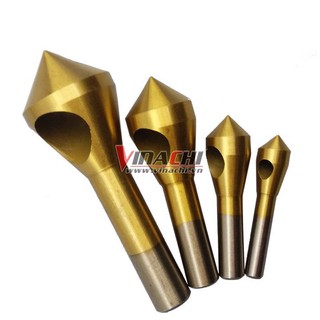 BỘ 4 MŨI DOA LỖ KIM LOẠI - Vật liệu chế tạo: HSS 4241