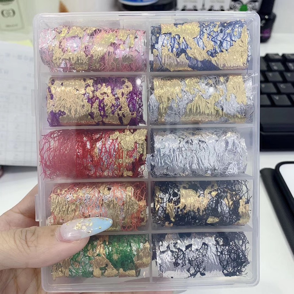 Foil lưới mix màu