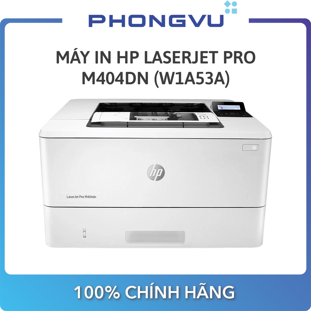 Máy in HP LaserJet Pro M404dn (W1A53A) - Bảo hành 36 tháng