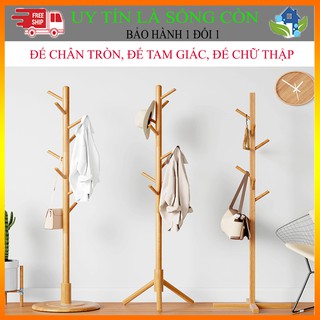 [BỀN BỈ - SANG TRỌNG] Cây treo mũ gỗ treo túi xách, ví, quần áo các loại Onaxshop Onxashop