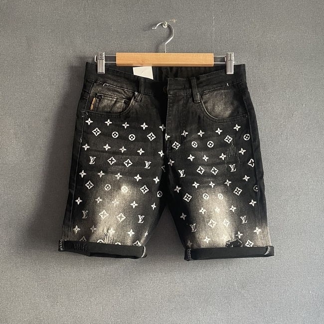 Quần đùi jean nam ngắn short bò ngố chất demin co giãn lửng trơn xước màu xám mới nhất 2022 MURADFASHION MS254