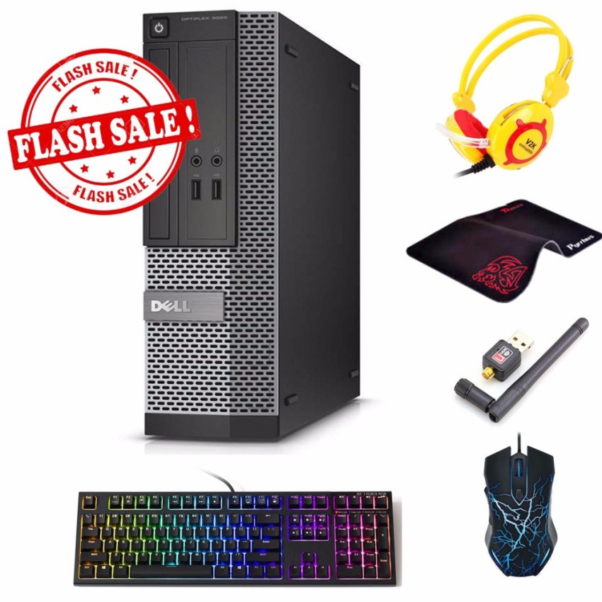 Máy tính doanh nghiệp Dell Optiplex 3020 SFF ( Pentium G3250, Ram 16GB, SSD 480GB) + Quà Tặng - Hàng Nhập Khẩu | BigBuy360 - bigbuy360.vn