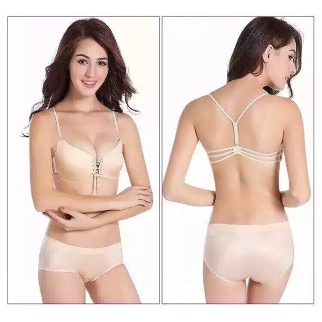 Áo BRA dây rút chữ y tạo khe quyến rũ