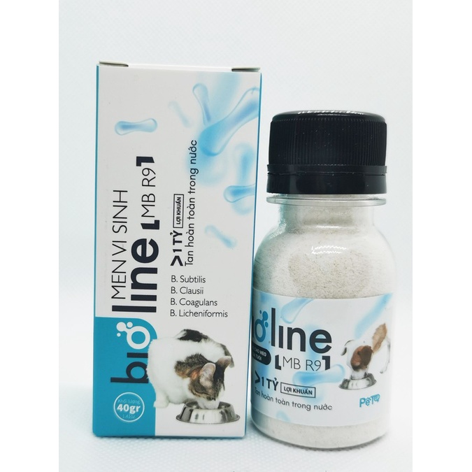 Men Vi Sinh Bioline MB R9 Cho Chó Mèo