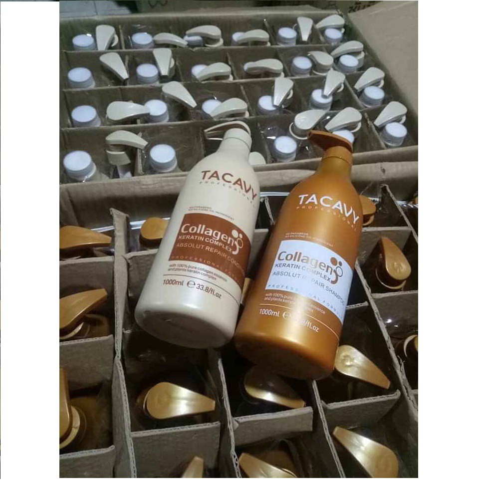 Dầu Gội Xả TACAVY 1000ML | Phục Hồi Tóc Hư Tổn, Khô Xơ, Gãy Rụng | Hàng Chính Hãng | BigBuy360 - bigbuy360.vn