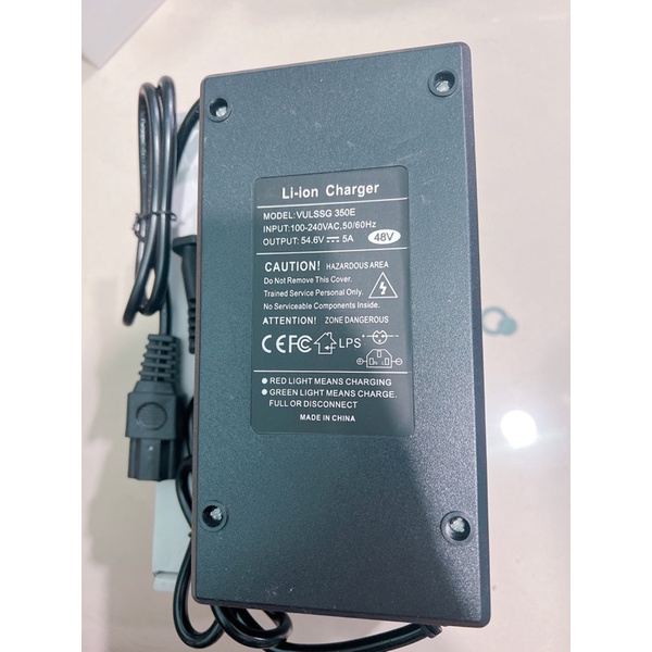 Sạc lion 13s xe đạp điện 54.6v 5A có quạt