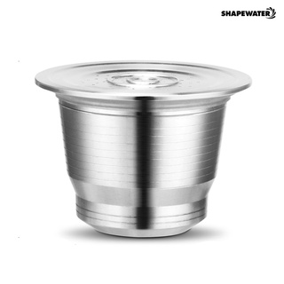 SHAPE™  Steel Refillable Coffee Capsule Filter Tamper Nespresso